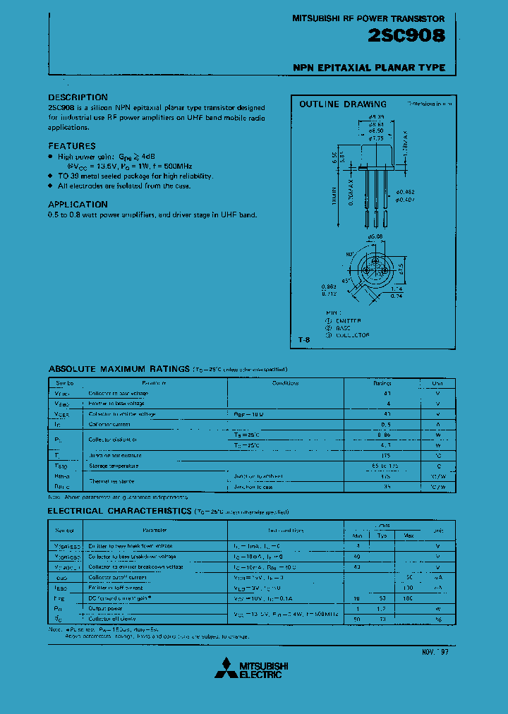 2SC908_7187.PDF Datasheet
