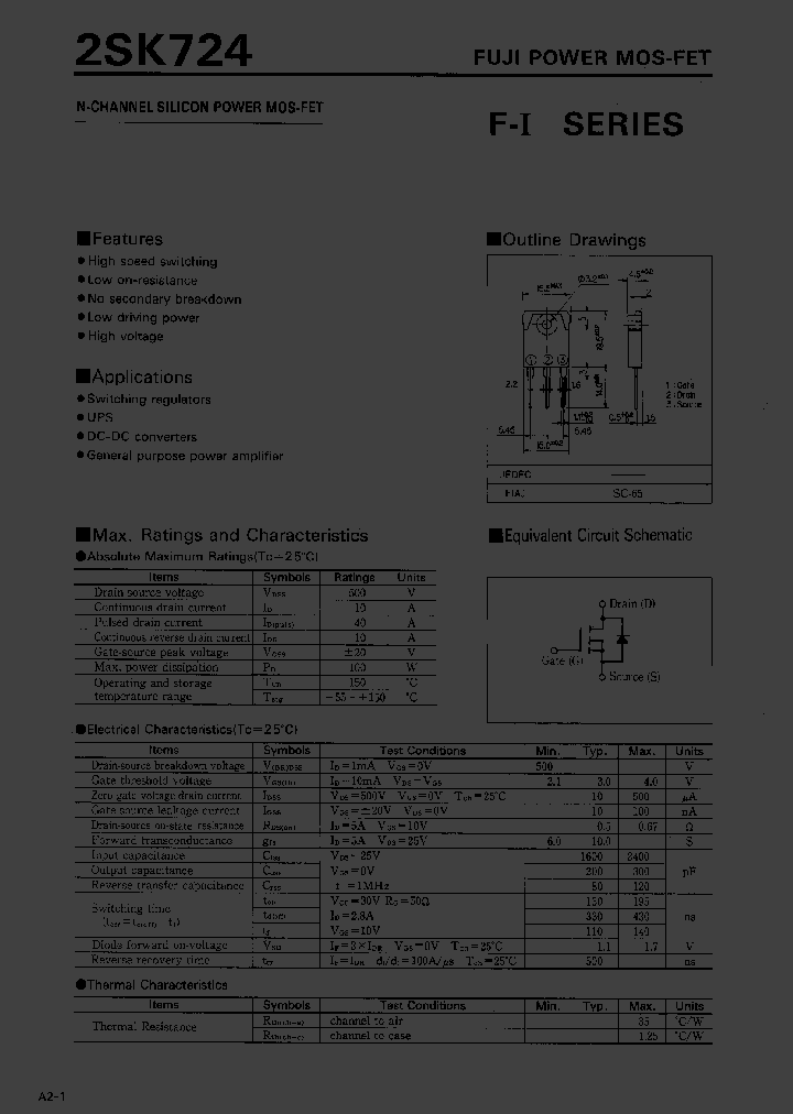 2SK724_12559.PDF Datasheet