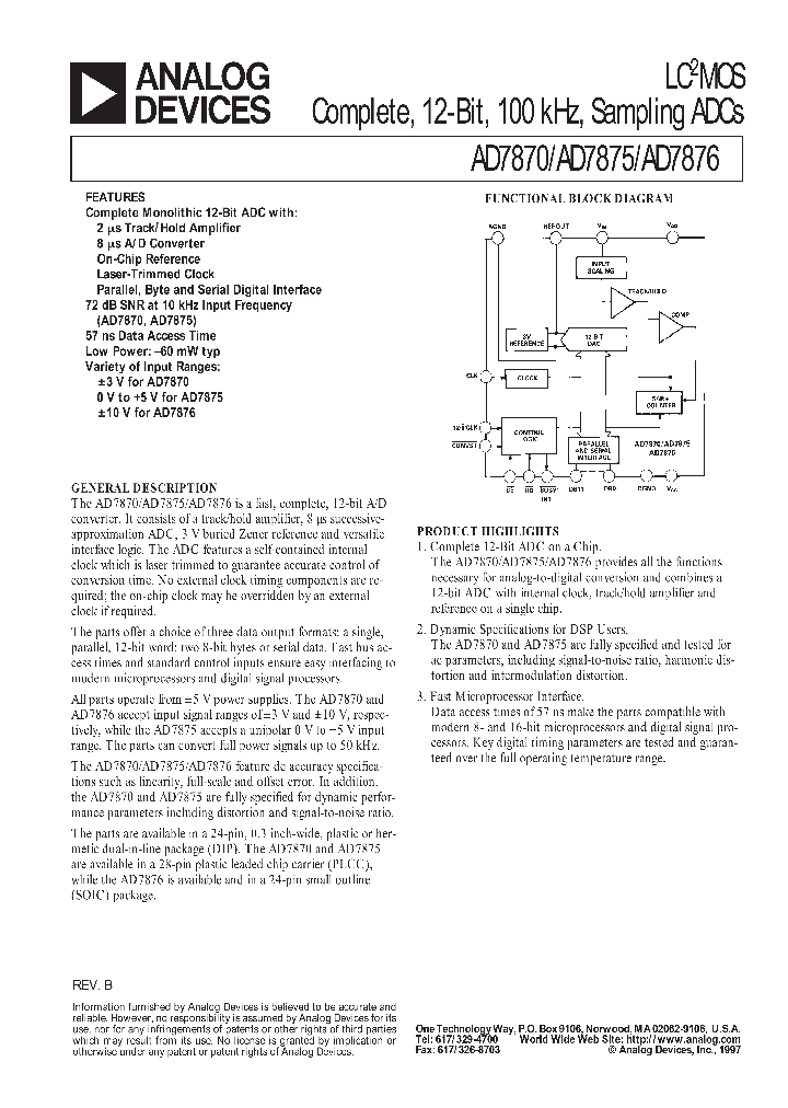 AD7875_107041.PDF Datasheet