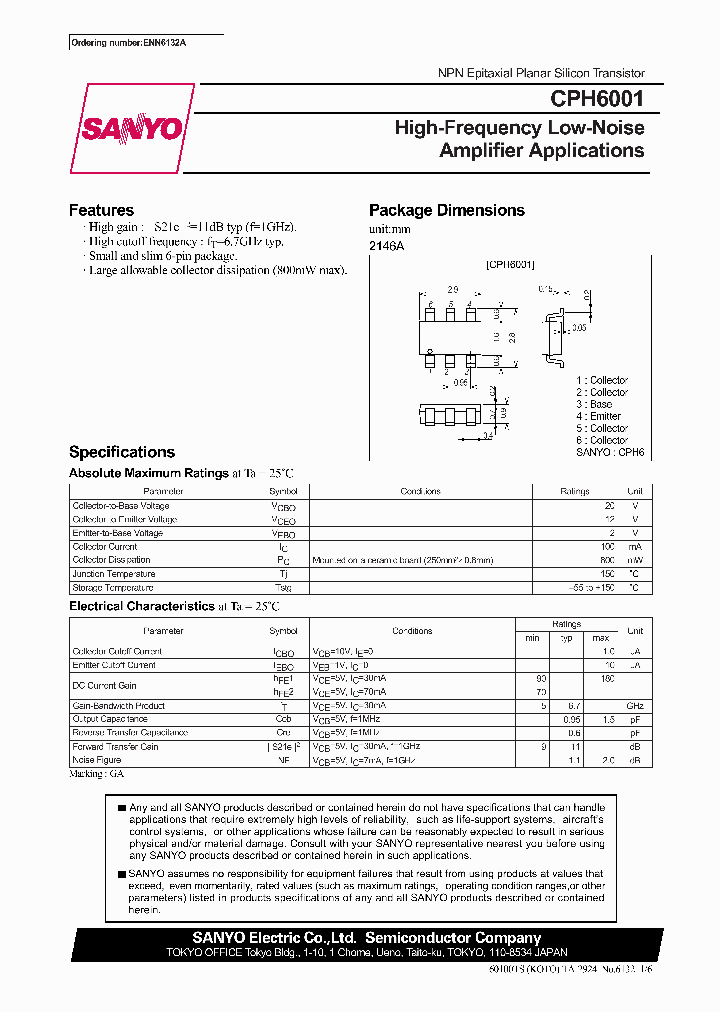 CPH6001_159283.PDF Datasheet