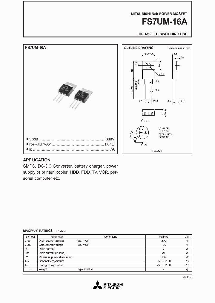 FS7UM-16A_59842.PDF Datasheet