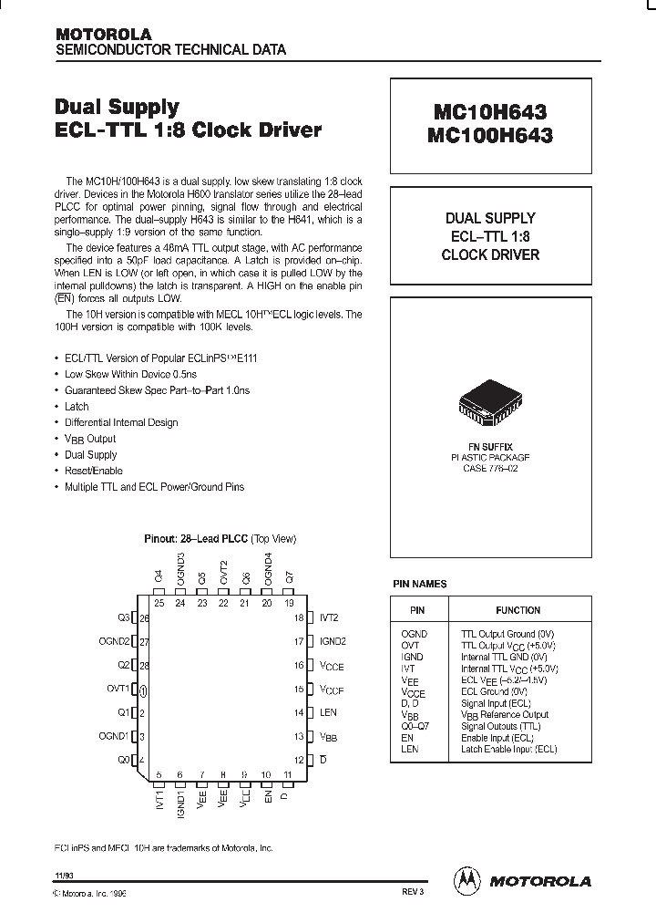 MC100H643_82995.PDF Datasheet