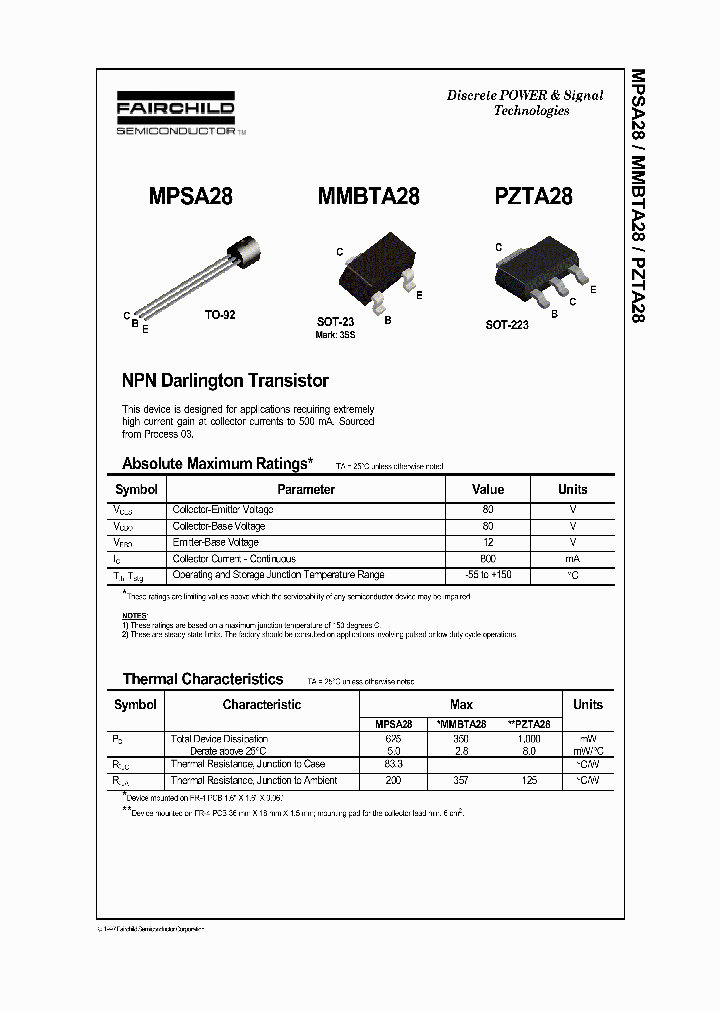 PZTA28_72890.PDF Datasheet