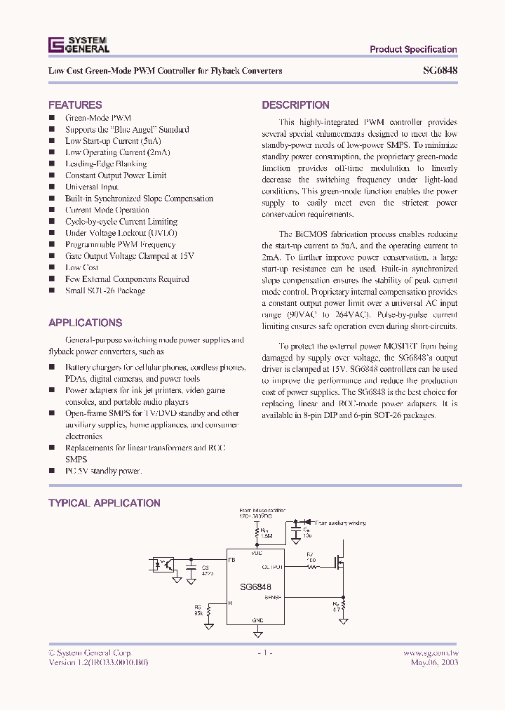 SG6848_188602.PDF Datasheet