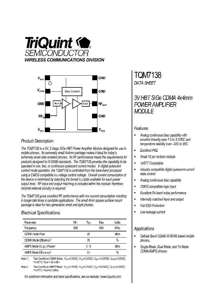 TQM7138_64075.PDF Datasheet