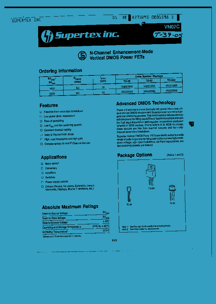 VN0216N2_54714.PDF Datasheet