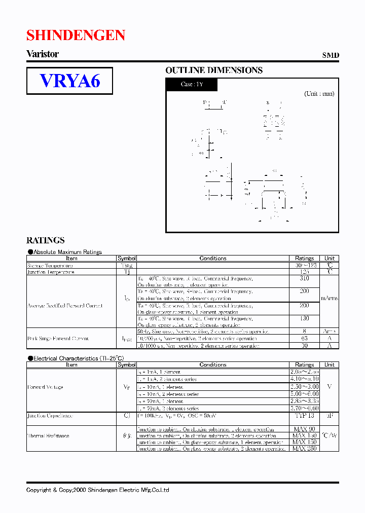 VRYA6_53891.PDF Datasheet