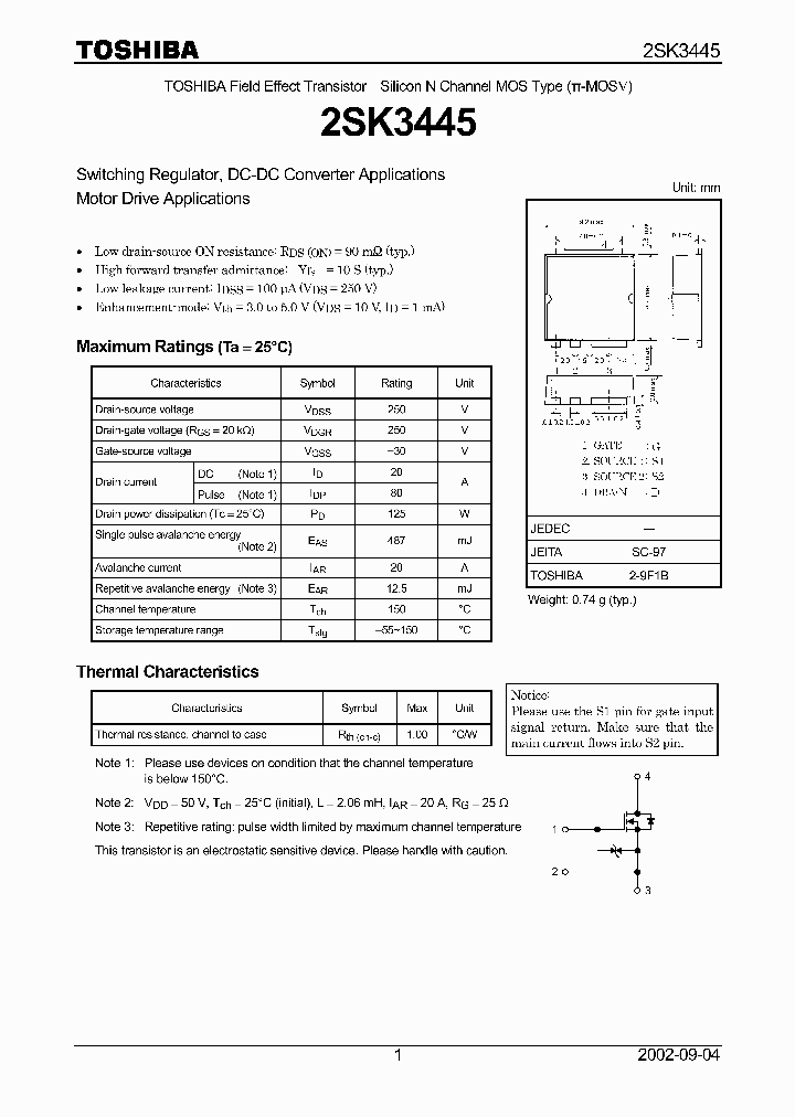 2SK3445_249939.PDF Datasheet