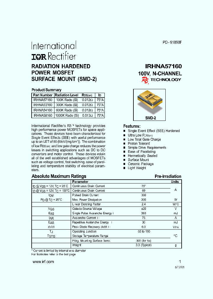 IRHNA57160_295774.PDF Datasheet