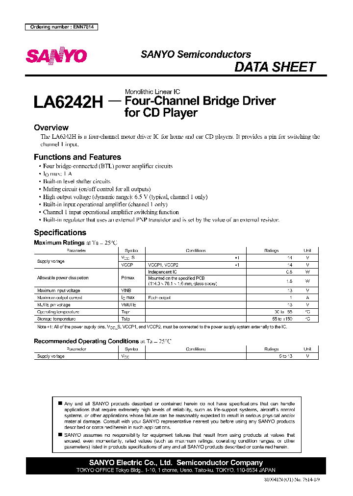 LA6242H_297037.PDF Datasheet