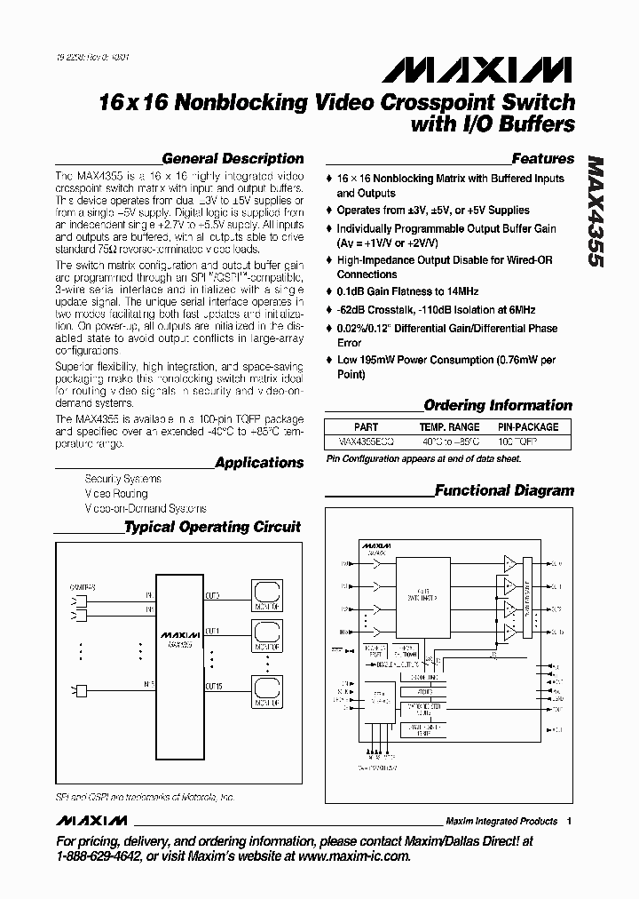 MAX4355_288250.PDF Datasheet