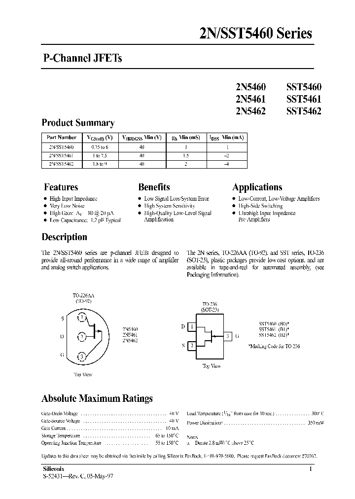 SST5461_289935.PDF Datasheet