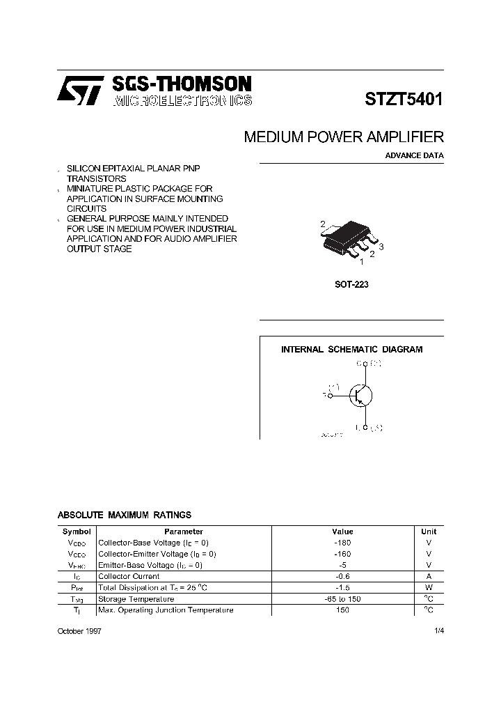 STZT5401_286364.PDF Datasheet