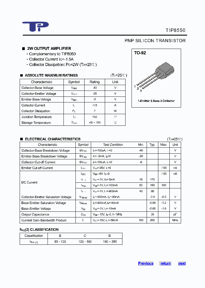 TIP8550_249873.PDF Datasheet