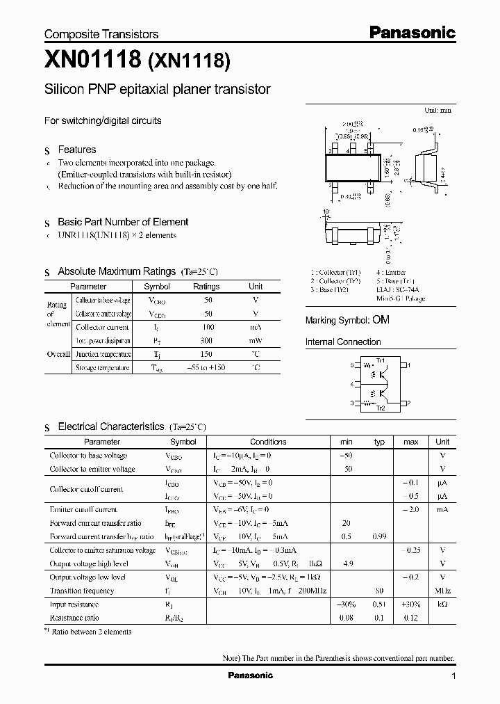 XN01118_282471.PDF Datasheet