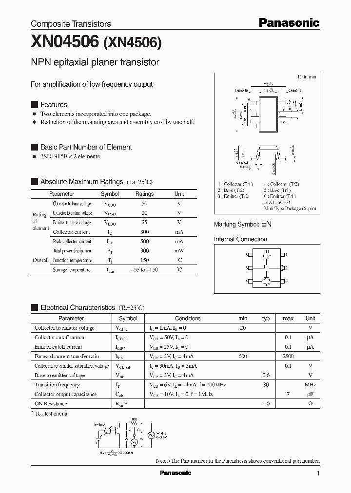 XN4506_287372.PDF Datasheet