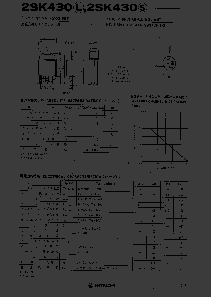 2SK430_219383.PDF Datasheet