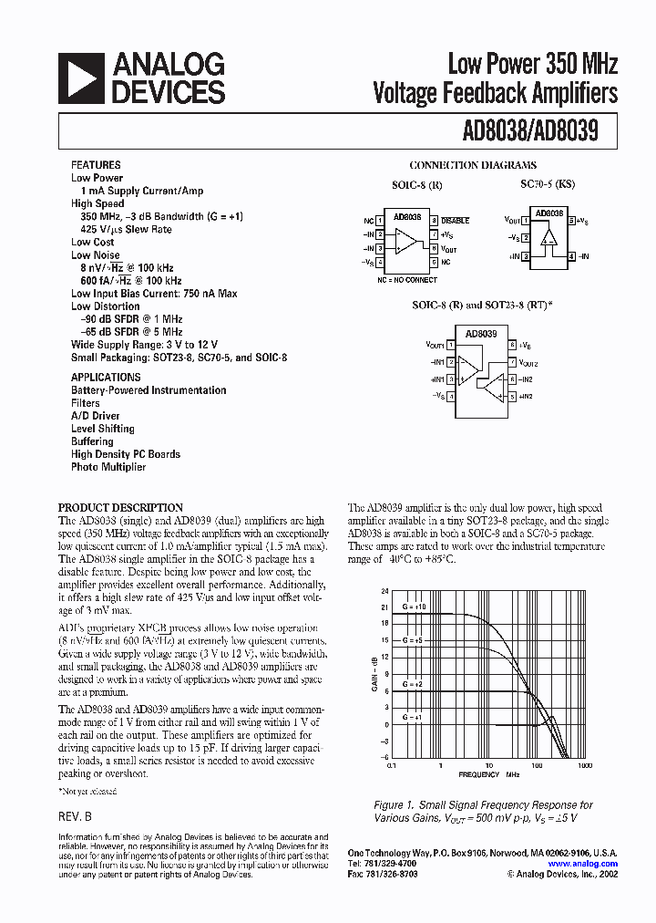 AD8038AKS-REEL_242274.PDF Datasheet