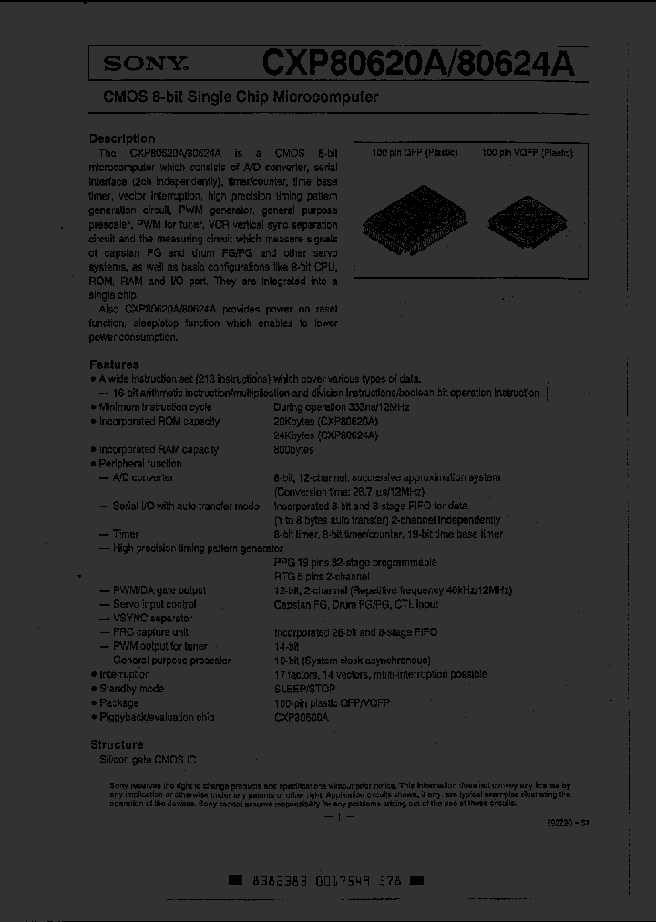 CXP80600A_223873.PDF Datasheet