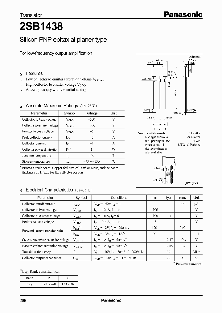 2SB1438_341664.PDF Datasheet