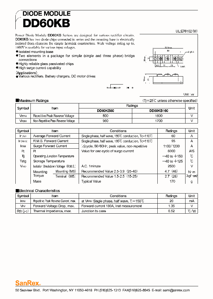 DD60KB160_342814.PDF Datasheet