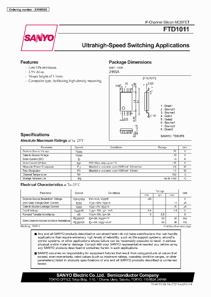 FTD1011_70567.PDF Datasheet