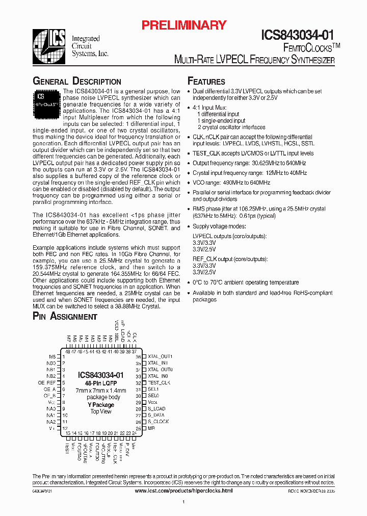 ICS843034AY-01_347654.PDF Datasheet