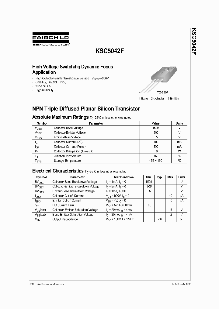 KSC5042F_348316.PDF Datasheet