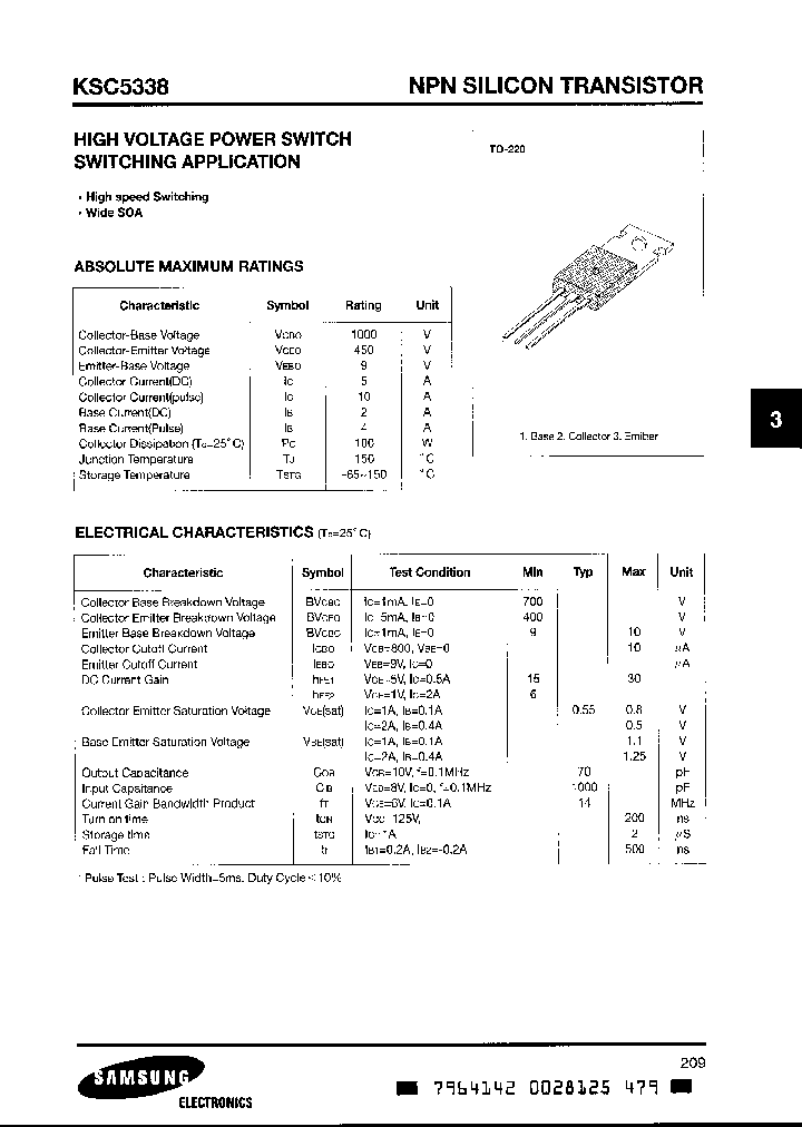 KSC5338_327053.PDF Datasheet