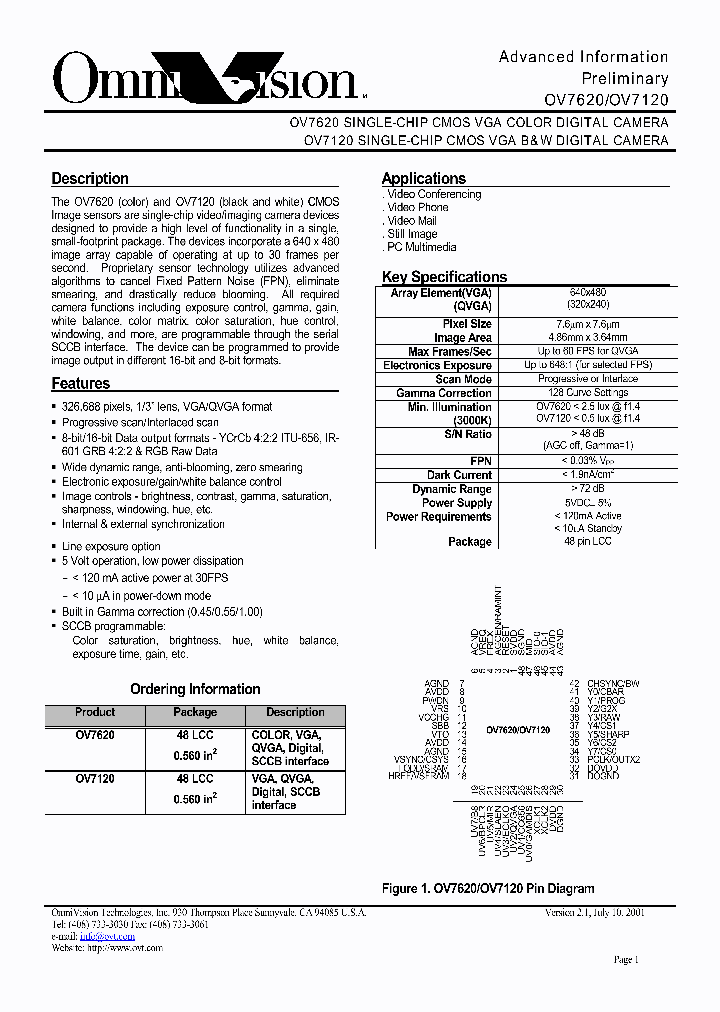 OV7620_197652.PDF Datasheet