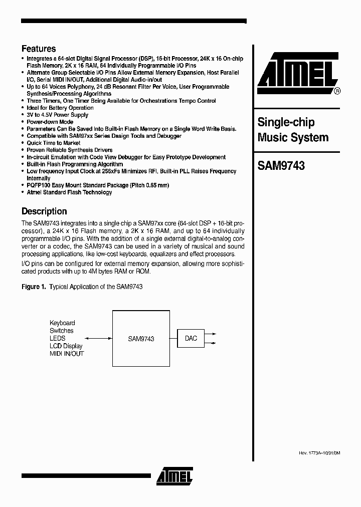 SAM9743NBSP_307418.PDF Datasheet