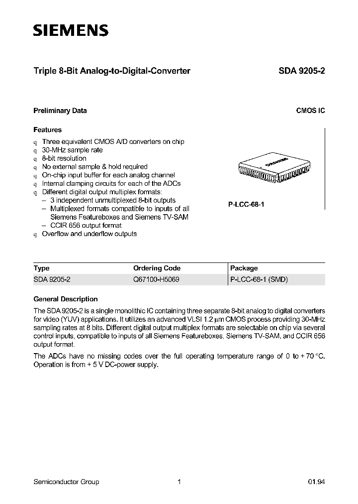 SDA9205-2_323907.PDF Datasheet