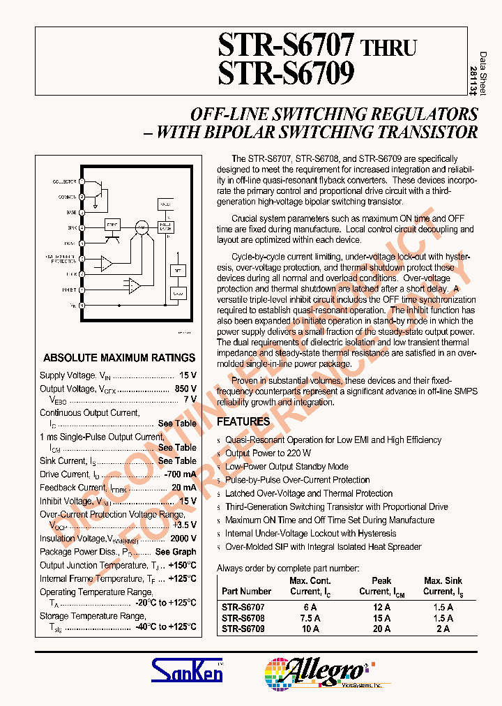 STR-S6707_189464.PDF Datasheet