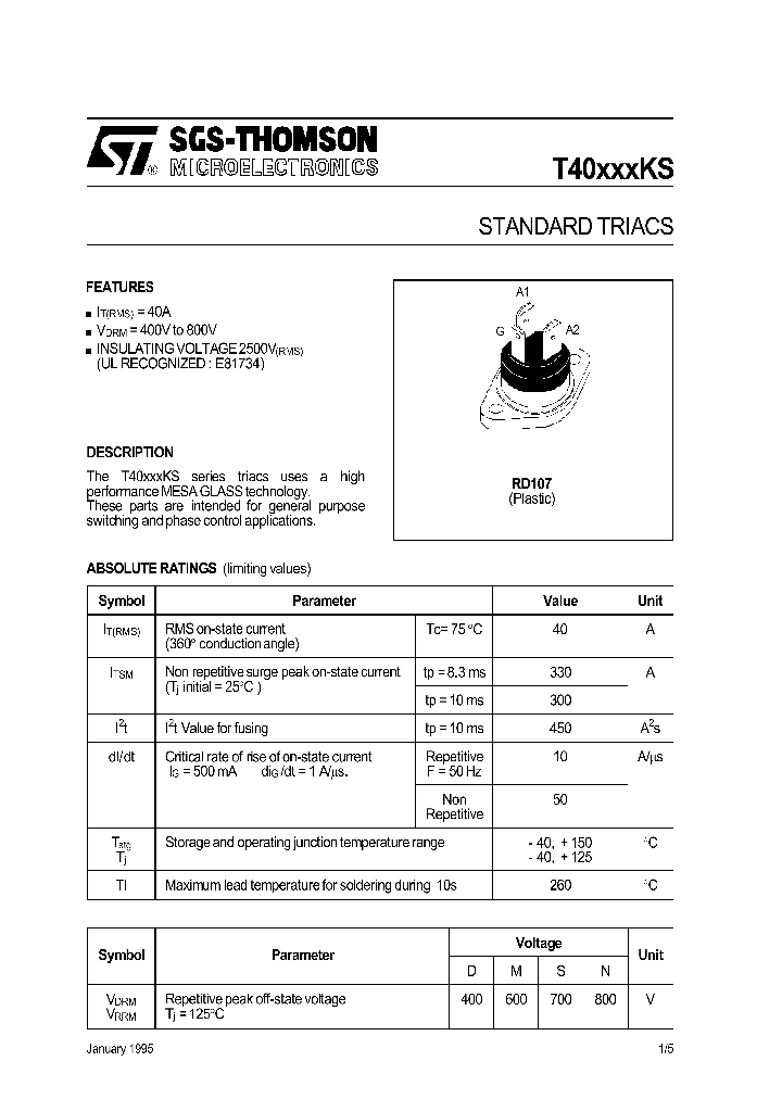 T40XXXKS_353368.PDF Datasheet