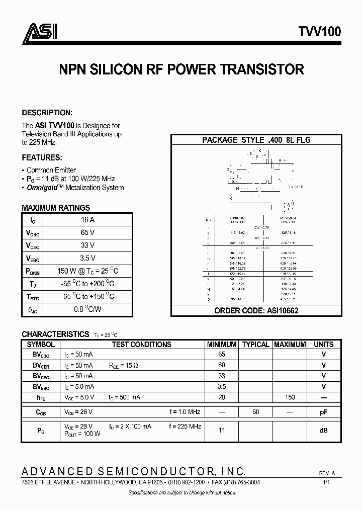 TVV100_314034.PDF Datasheet