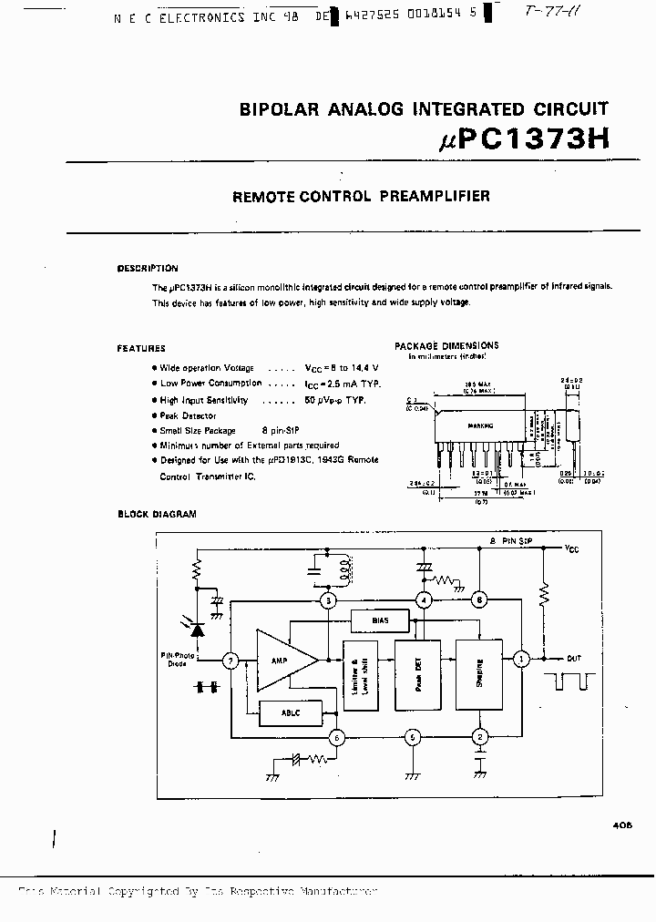 UPC1373H_180284.PDF Datasheet