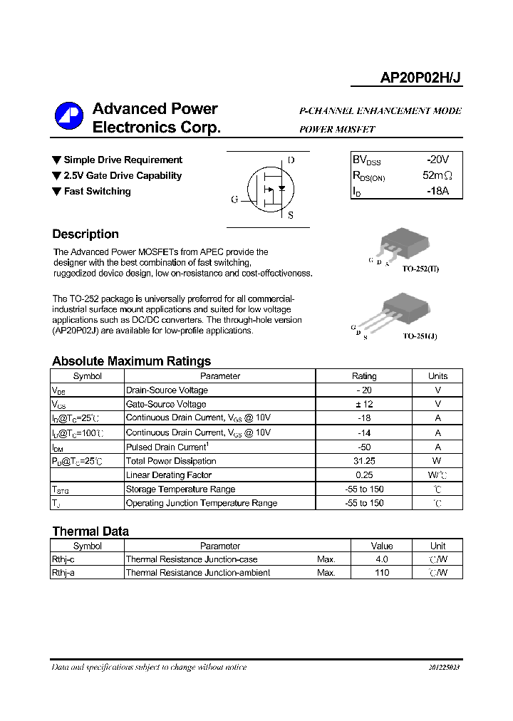 AP20P02J_392364.PDF Datasheet