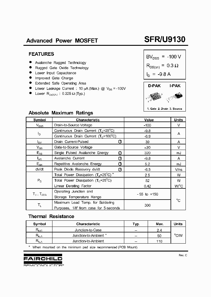 SFU9130_404803.PDF Datasheet