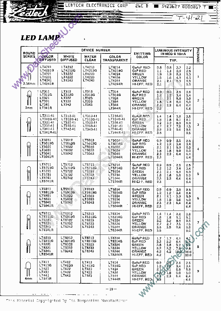 LT543_485139.PDF Datasheet