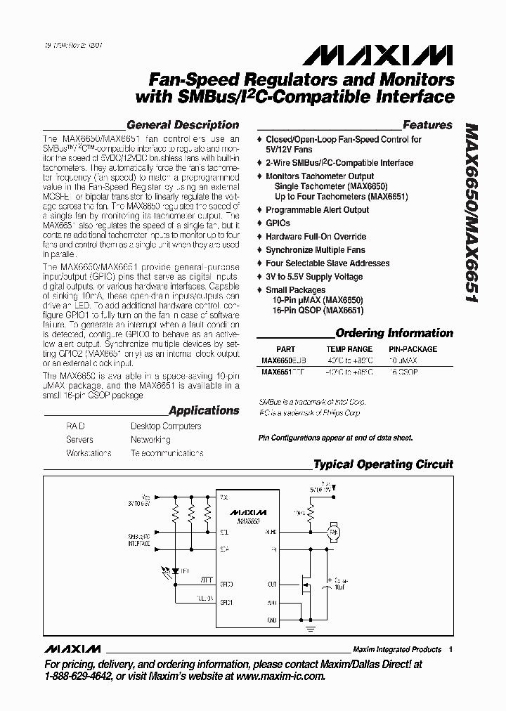 MAX6650_30214.PDF Datasheet