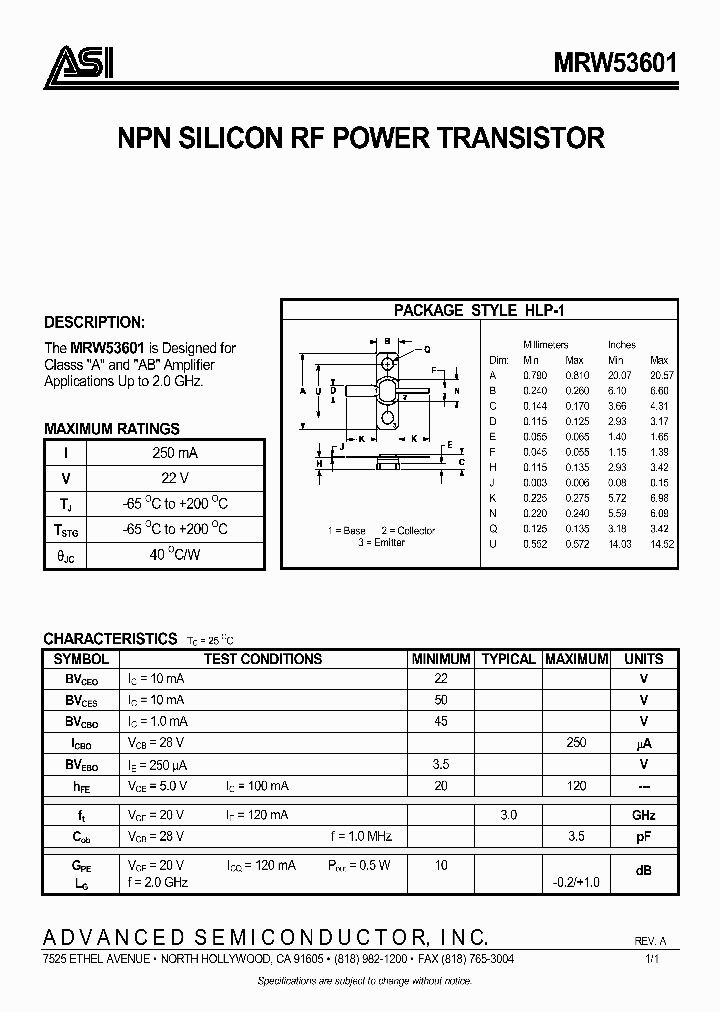 MRW53601_455705.PDF Datasheet