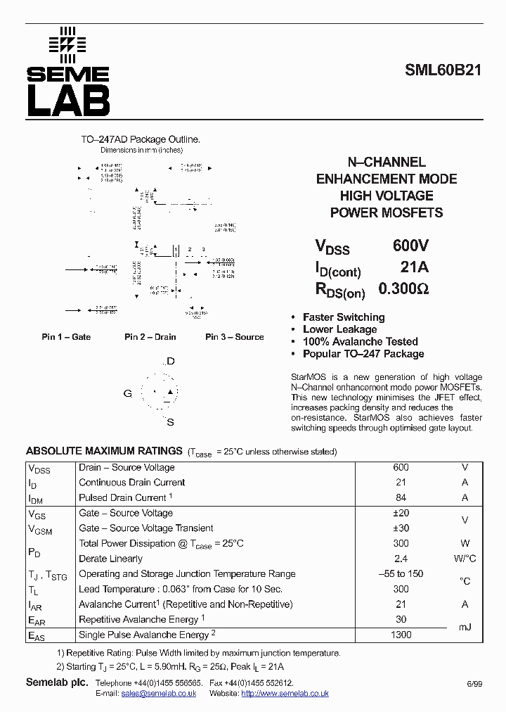 SML60B21_466543.PDF Datasheet