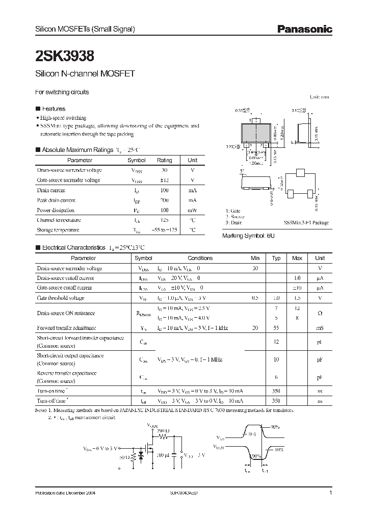 2SK3938_537339.PDF Datasheet