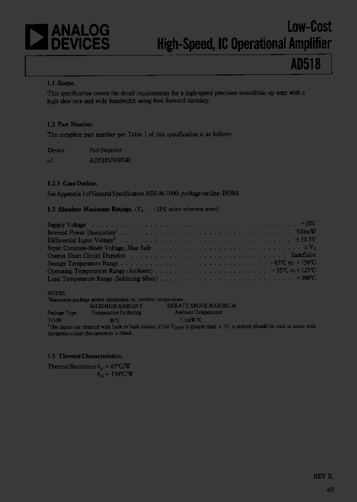 AD518_494382.PDF Datasheet