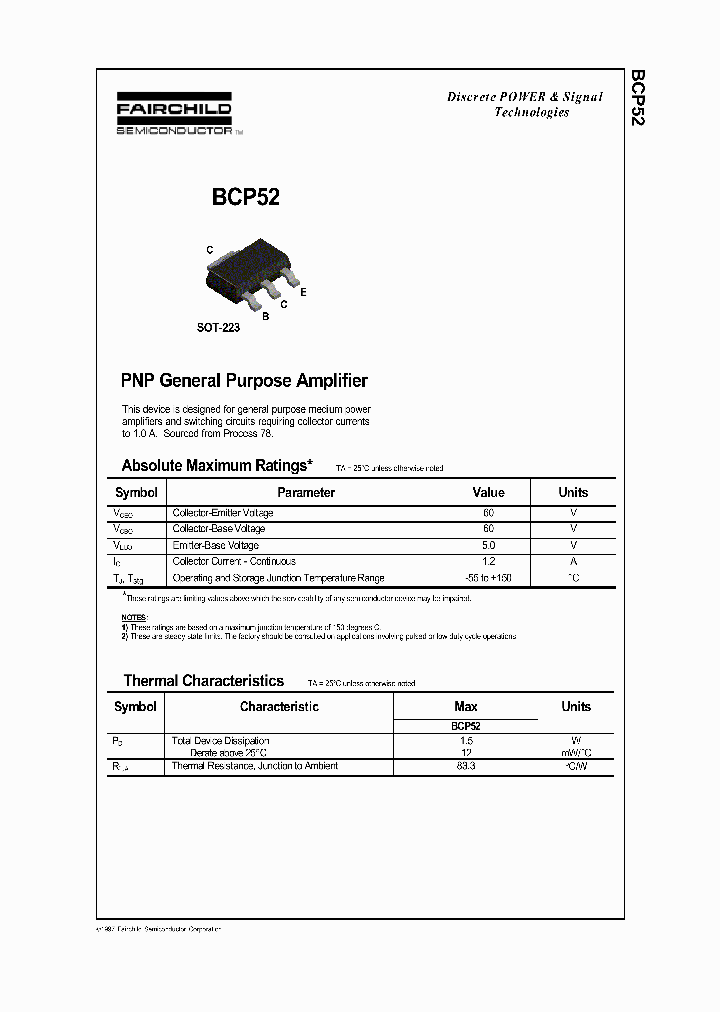 BCP52_532879.PDF Datasheet