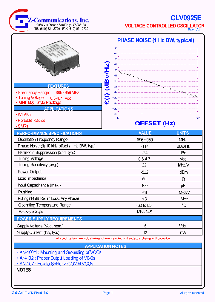 CLV0925E_540840.PDF Datasheet