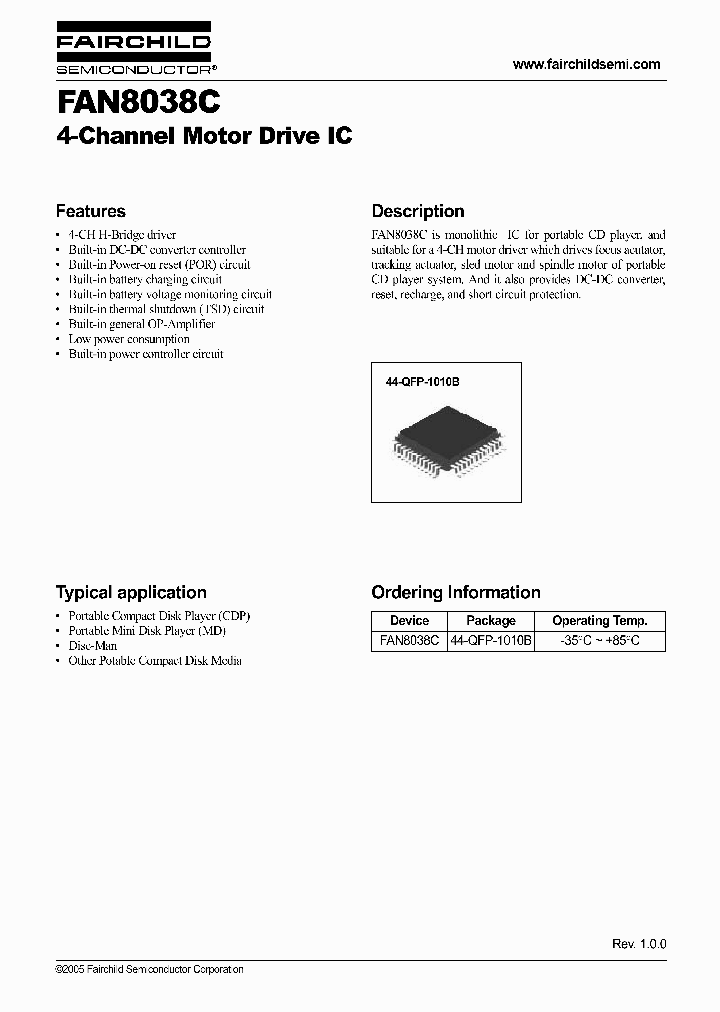 FAN8038C_488118.PDF Datasheet