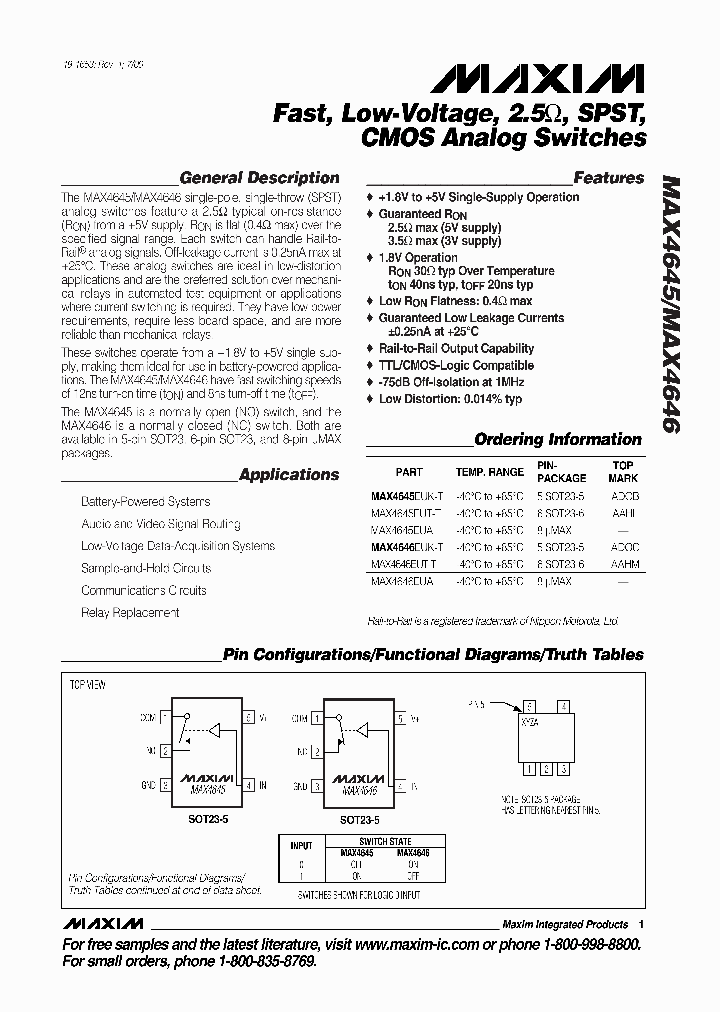 MAX4645_490592.PDF Datasheet