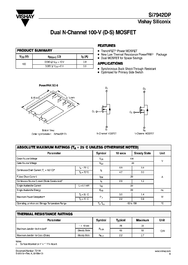 SI7942DP_521722.PDF Datasheet