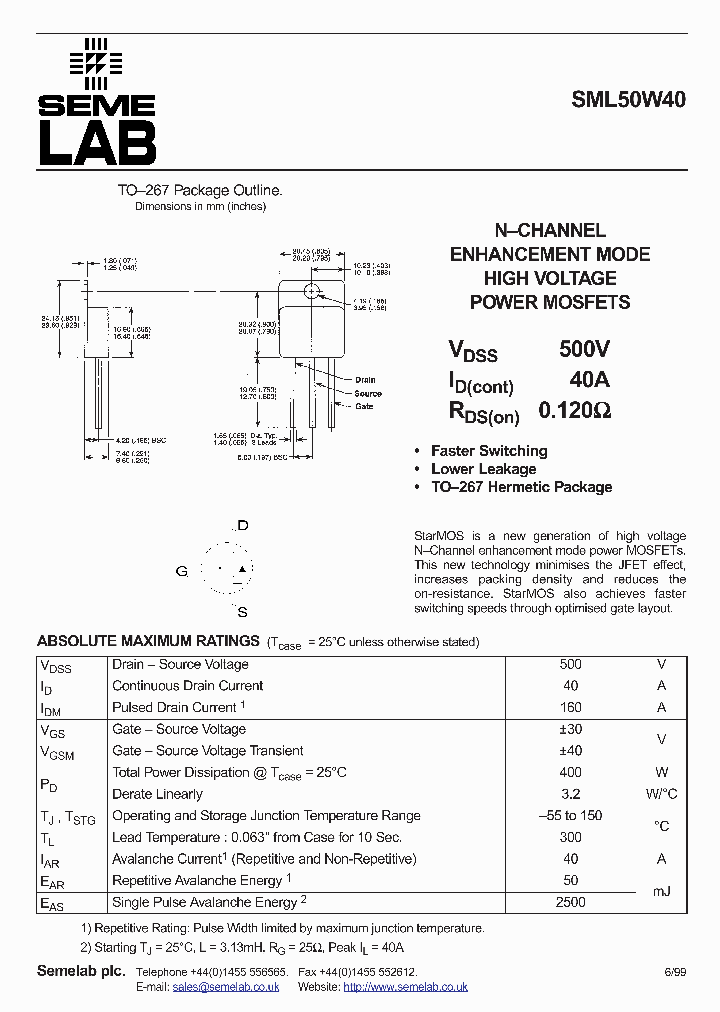 SML50W40_520568.PDF Datasheet